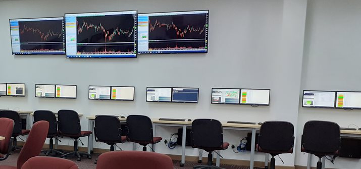 Financial Trading Room