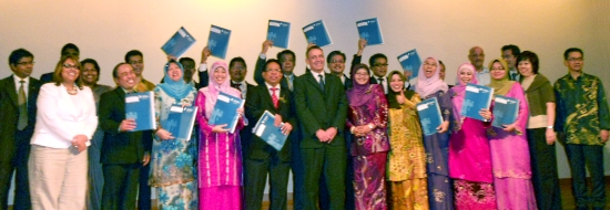 NUBS Malaysia instructors with participants of the 19th JPA-BMCC Management Development Programme