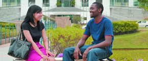 Students outside