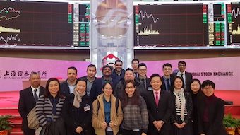 MBA study tour - Shanghai Stock Exchange