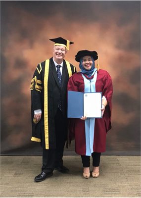Dr Risky Harisa Haslan - Lord Dearing Award