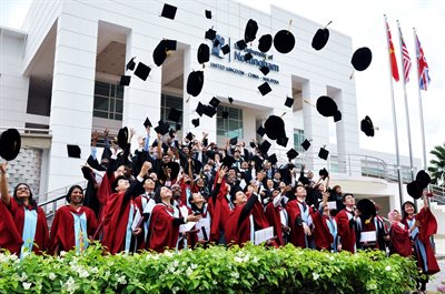 Graduation group photo