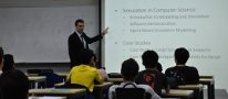 Head of the School of Computer Science visits UNMC (Nov 2012)