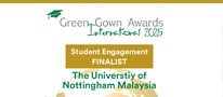 UNM Named Finalist in International Green Gown Awards 2025 for Student Engagement