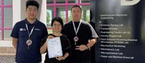 UNM Electrical and Electronic Engineering Students Win Third Prize at the National FPGA Design Competition in China