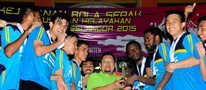 Nottingham University football team wins championship