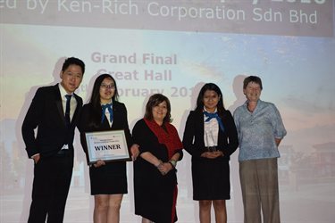 Champions of the Christine Ennew Business Challenge 2016
