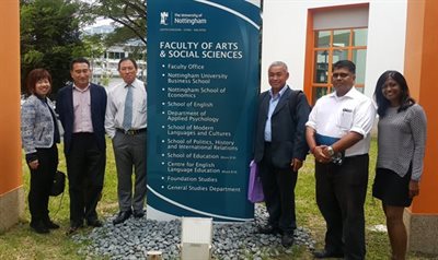 Visitors from the Royal University of Bhutan