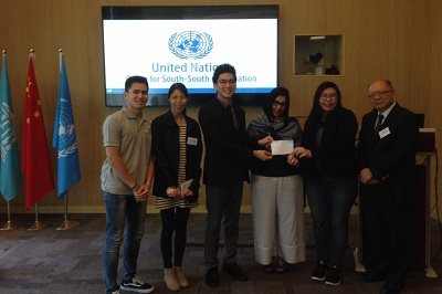 NUBS Student win UNOSSC article image