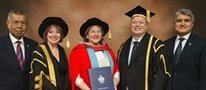 British High Commissioner conferred as honorary graduate