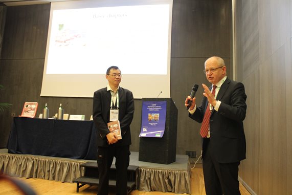 Prof. Ir. Ts. Dr. Pau Loke Show during his 2nd Edition book launch.