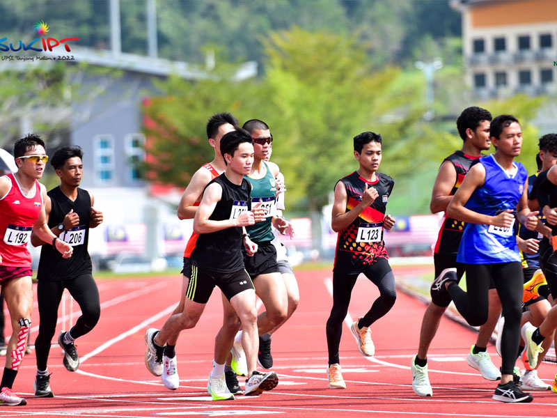 UNM sport event 1000 meter male