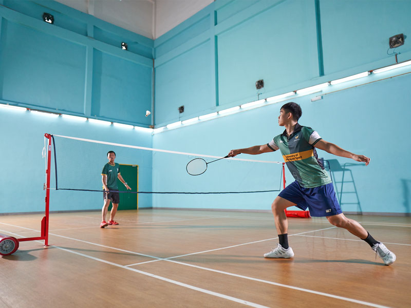 UNM Sport Complex badminton