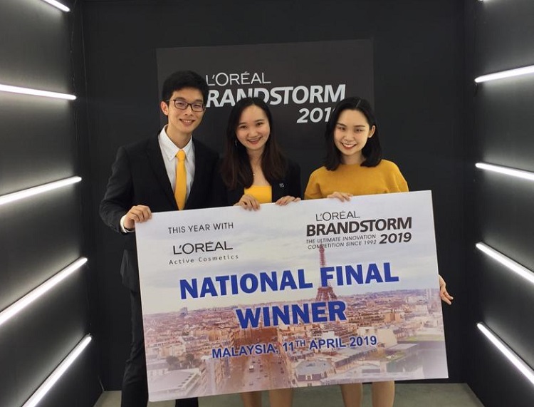 L'Oreal Brandstorm 2019 National Champions UNM