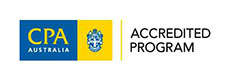 Logo CPA Australia Accredited Program Providers 230x